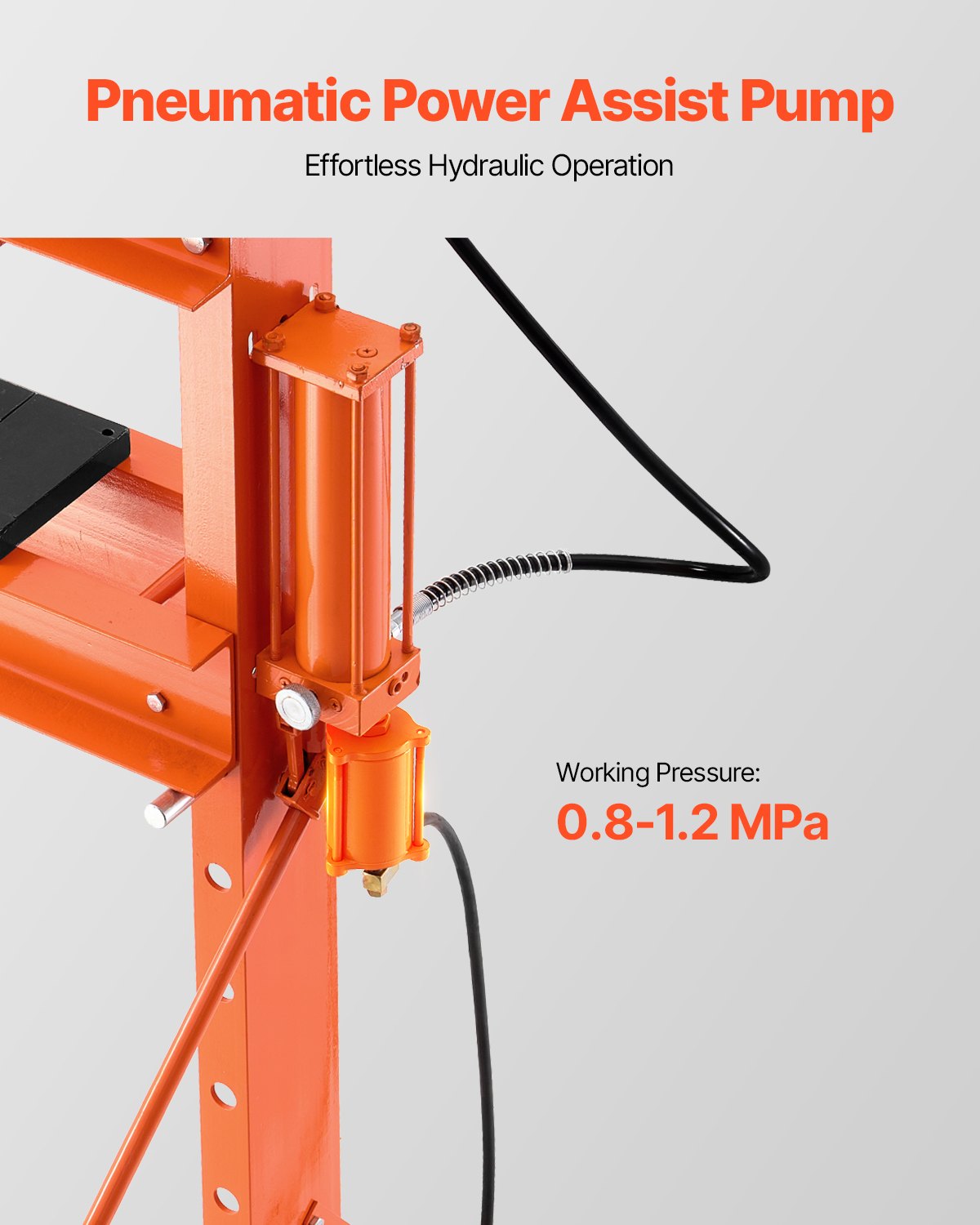 Tool Clamps & Vices: VEVOR 20 T Hydraulic Shop Press Hydraulic Press with Press Plate for Bending