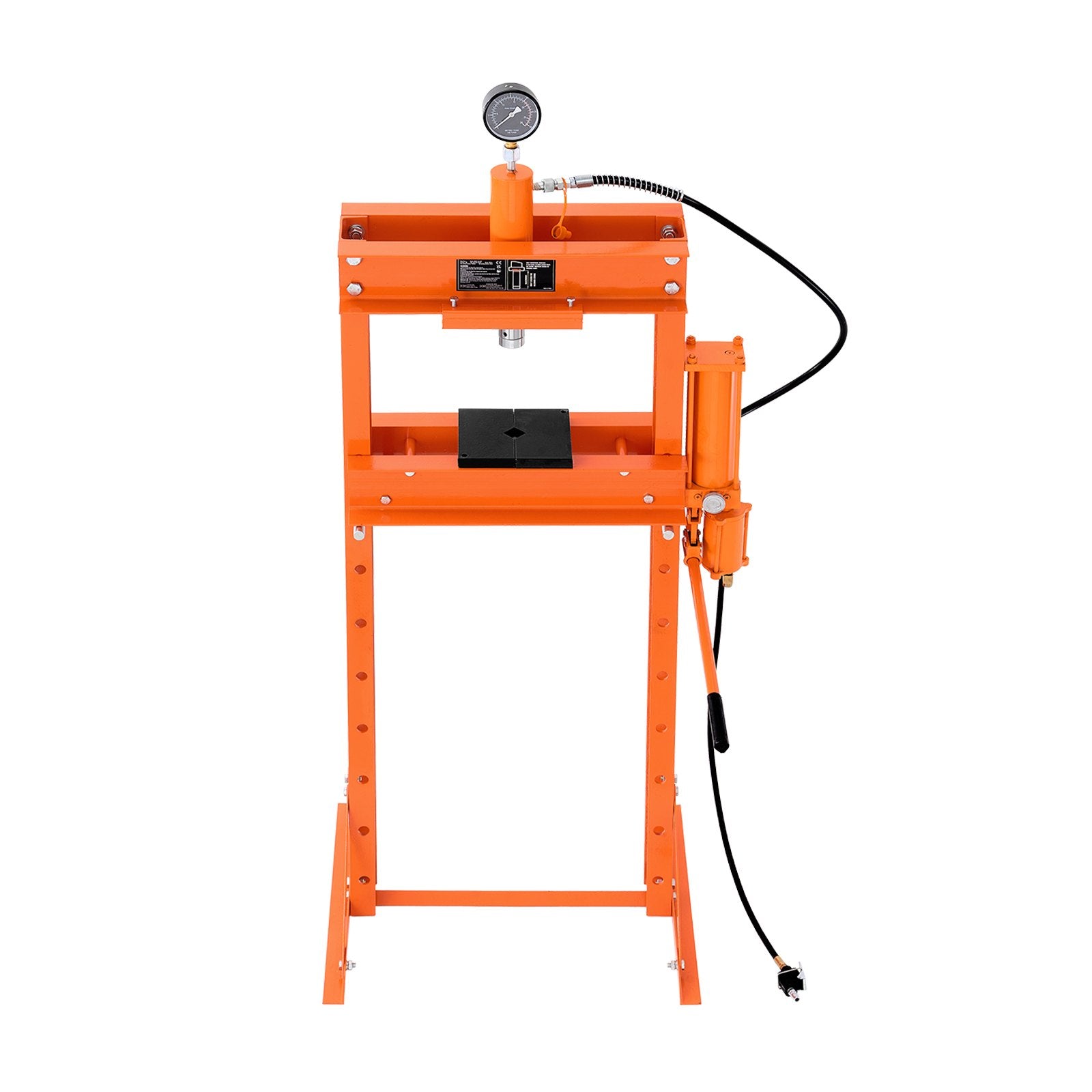 Tool Clamps & Vices: VEVOR 20 T Hydraulic Shop Press Hydraulic Press with Press Plate for Bending