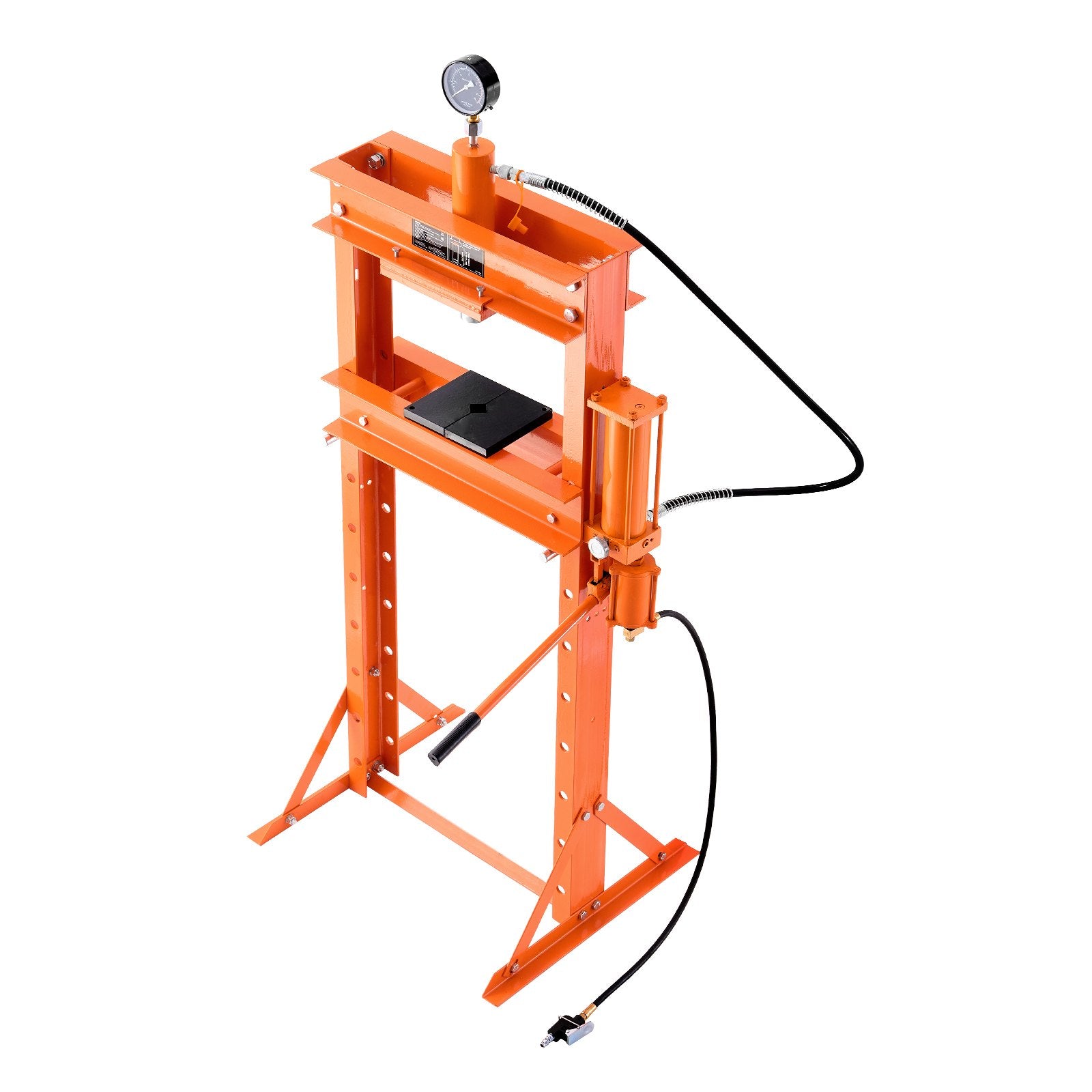 Tool Clamps & Vices: VEVOR 20 T Hydraulic Shop Press Hydraulic Press with Press Plate for Bending