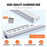 Kitchen & Bathroom DIY: VEVOR Measuring Rod 16-Feet/10ths 4 Sections Telescopic Grade Rod 1/10ft w/ Bag