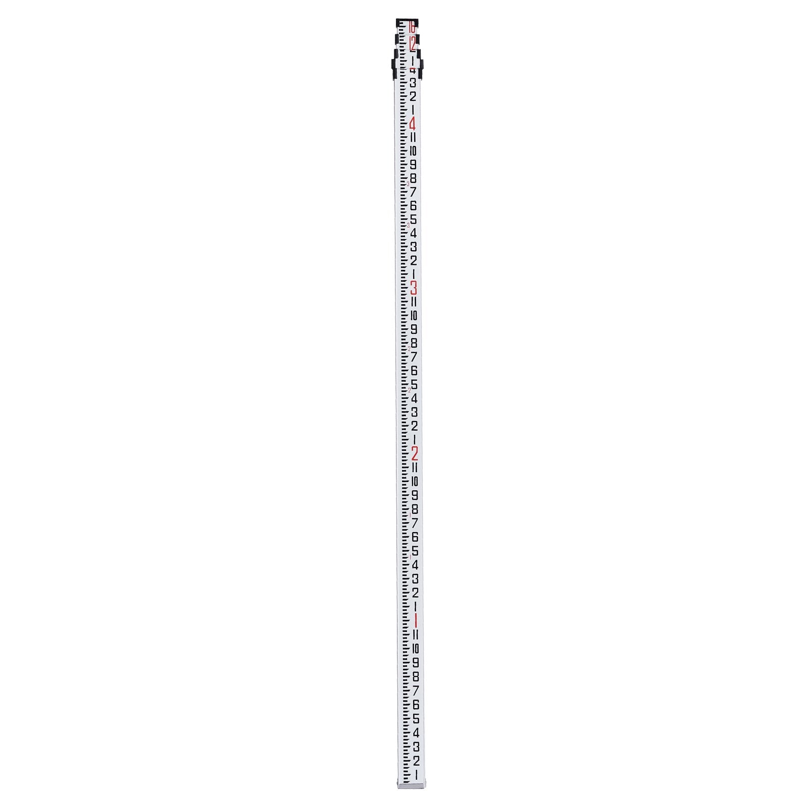 Kitchen & Bathroom DIY: VEVOR Measuring Rod 16-Feet/8ths 4 Sections Telescopic Grade Rod 1/8in w/ Bag