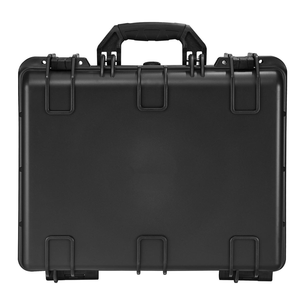 Hard Pistol Case, Heavy Duty Hard Gun Case with XPE Foam Lining, Waterproof Pistol Storage Box with Customizable Interior & Handle for Gun, Lenses, Camera, Gear, TSA Compliant, 475x415x215 mm