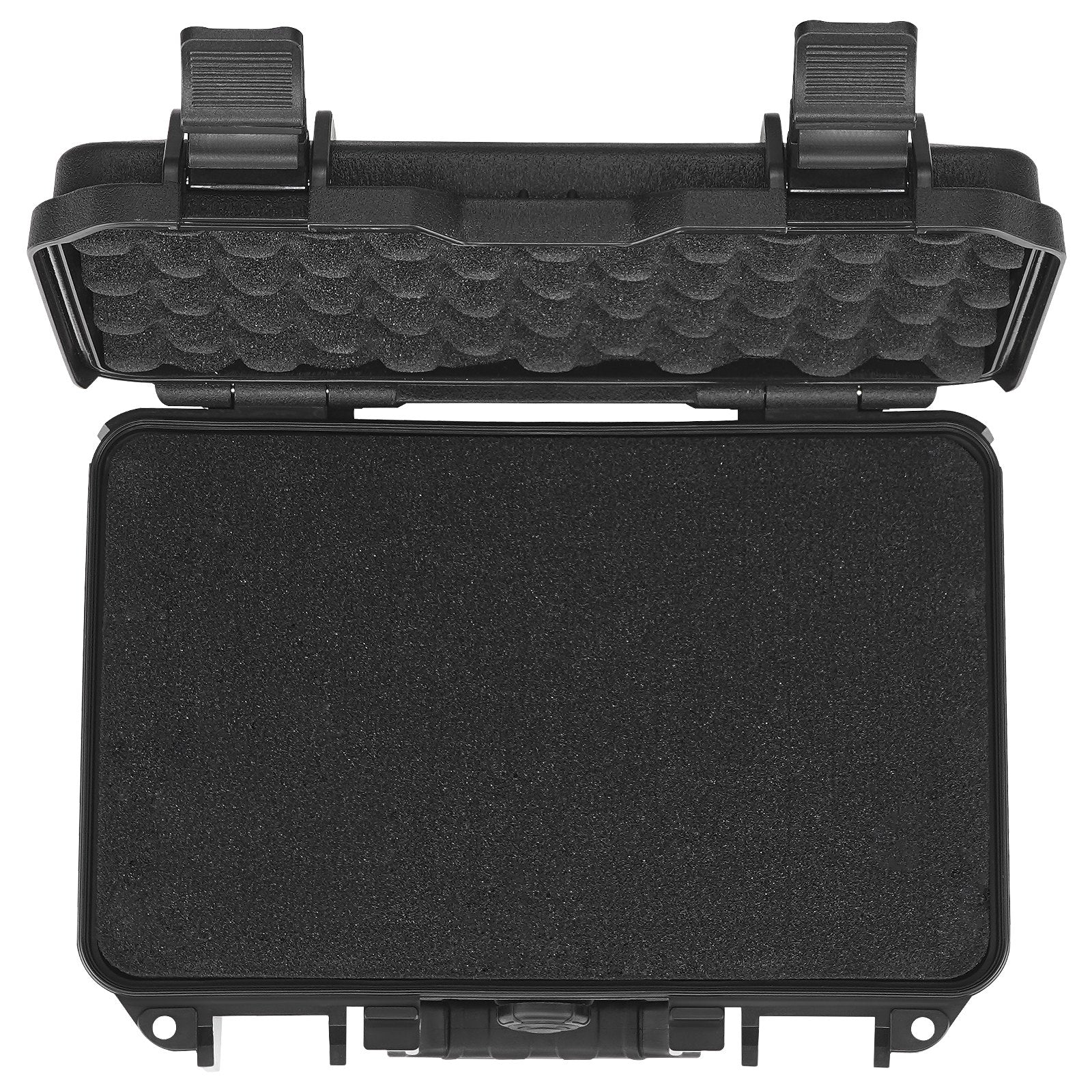 Cases & Skins: VEVOR Hard Pistol Cases with Pre-cut PU Foam, Waterproof & Dustproof Hard Gun Case for 1 Pistol, 12.59×9.01×4.4 in Lockable Pistol Case, Black