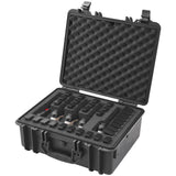 Storage Boxes: VEVOR Hard Pistol Cases with Pre-cut Lining Lockable Pistol Case for 5 Pistol