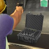 Storage Boxes: VEVOR Hard Pistol Cases with Pre-cut Lining Lockable Pistol Case for 5 Pistol