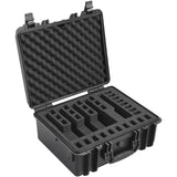 Storage Boxes: VEVOR Hard Pistol Cases with Pre-cut Lining Lockable Pistol Case for 5 Pistol