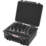 Storage Boxes: VEVOR Hard Pistol Cases with Pre-cut Lining Lockable Pistol Case for 6 Pistol