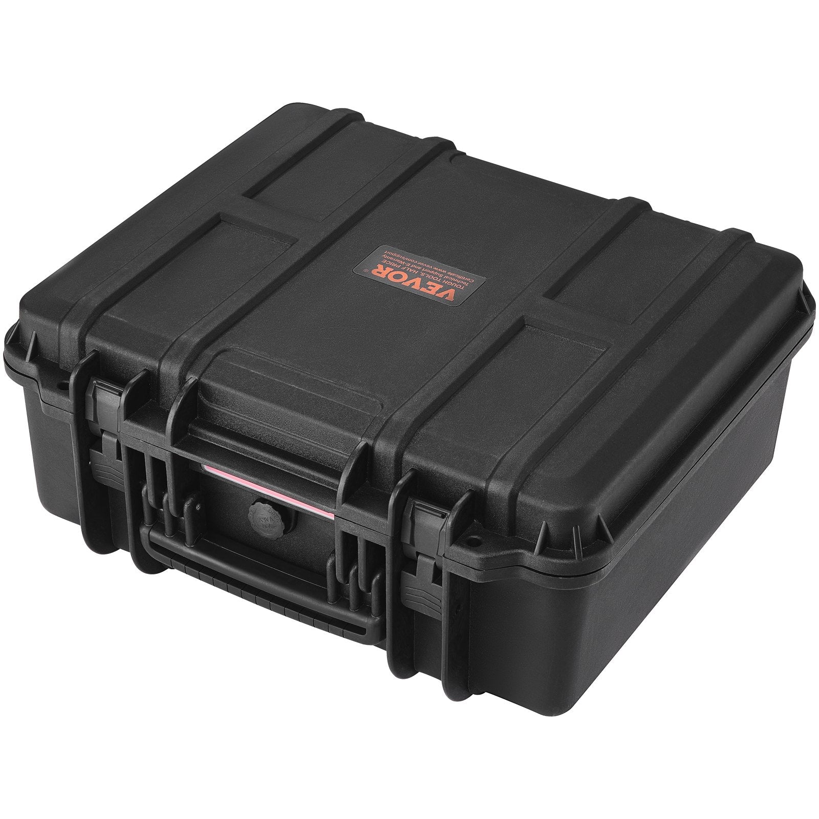 Storage Boxes: VEVOR Hard Pistol Cases with Pre-cut Lining Lockable Pistol Case for 6 Pistol
