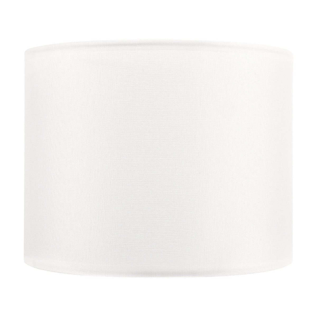 Drum Lamp Shade, 33 cm Top x 33 cm Bottom x 25 cm High, Medium Drum Linen Lampshade, Replacement Lamp Shade for Table Lamps Floor Lamps Pendant Lights, Easy Assembly Required (Off-white Linen)