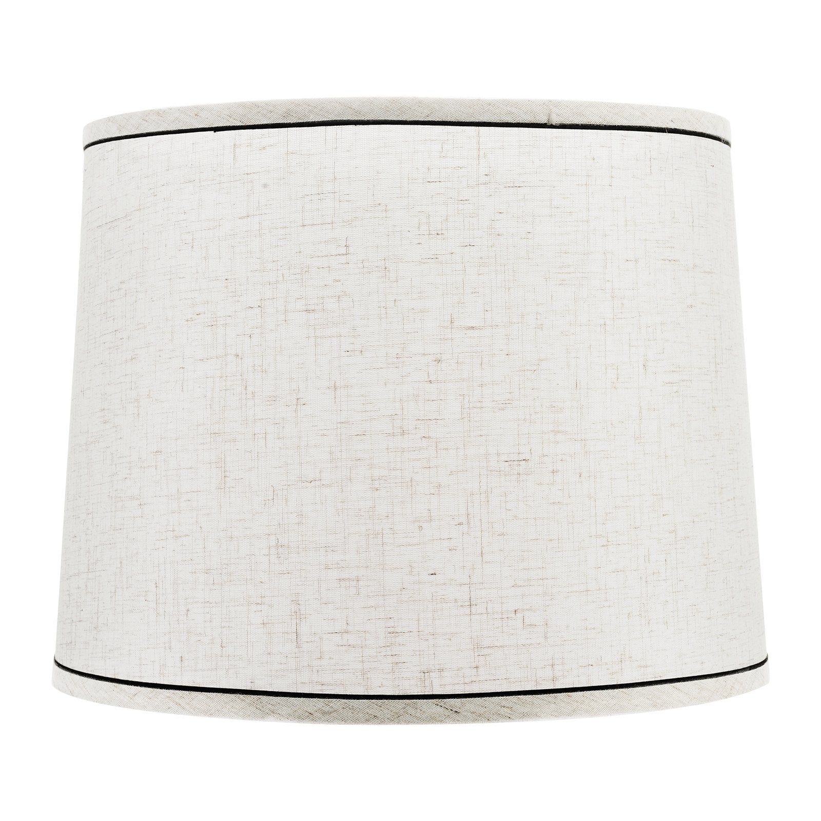 Table Lamps: VEVOR Lamp Shade 2 Set, 29 cm Top x 32 cm Bottom x 24.5 cm High (Spider Fitter), Medium Lampshade with Harp, Replacement Lamp Shade for Table & Floor Lamps Pendant Lights, Light Linen with Black Edge