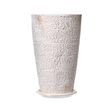 Artificial Flowers & Plants: VEVOR Tall Planter Set of 2 Round Tapered Plant Pots 53 cm for Outdoor Indoor