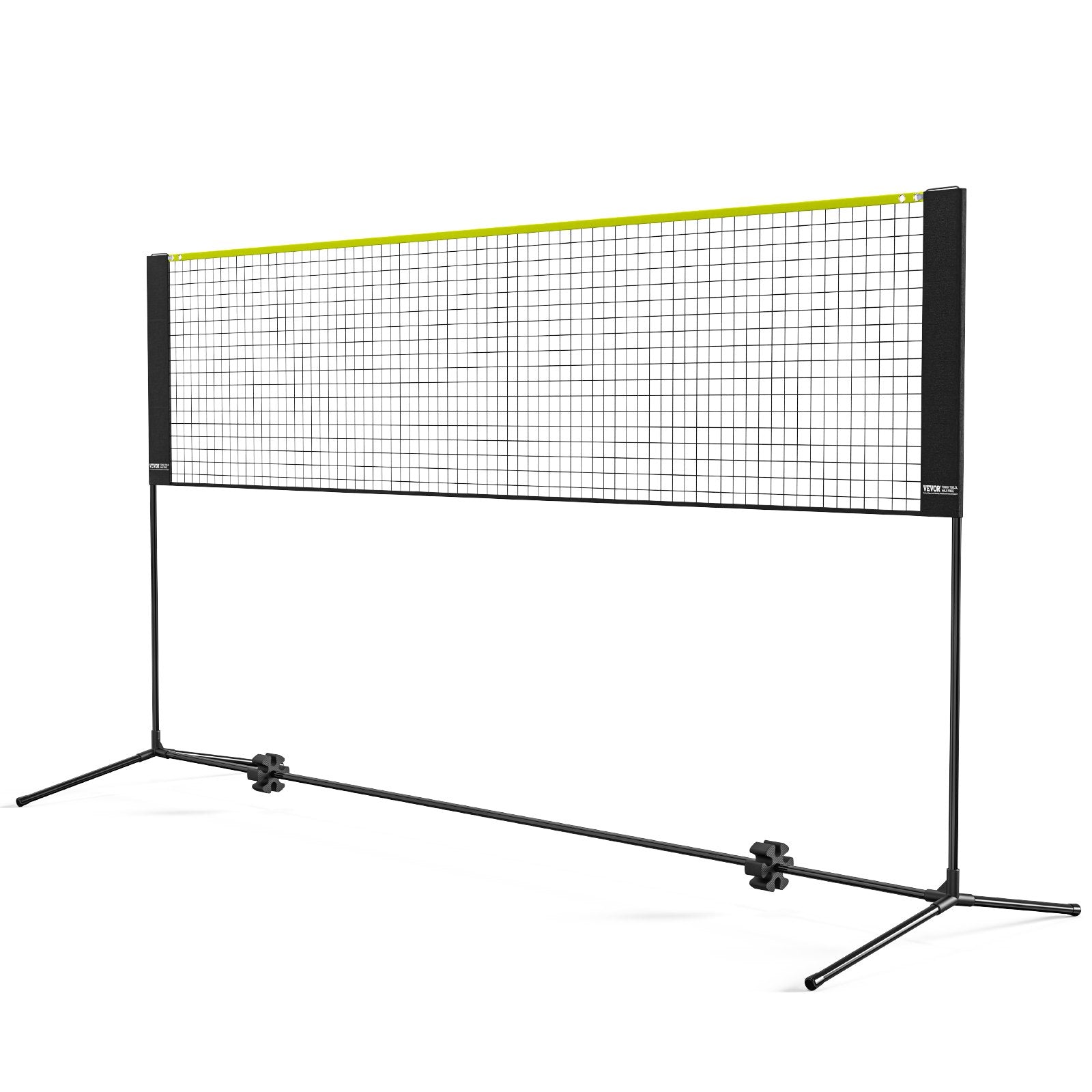 Outdoor Play Equipment: VEVOR Badminton Net, Height Adjustable Volleyball Net, 10ft Wide Foldable Pickleball Net, Portable Easy Setup Tennis Net Set with Poles, Stand and Carry Bag, for Kids Backyard Game Indoor Outdoor Use