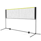 Outdoor Play Equipment: VEVOR Badminton Net, Height Adjustable Volleyball Net, 10ft Wide Foldable Pickleball Net, Portable Easy Setup Tennis Net Set with Poles, Stand and Carry Bag, for Kids Backyard Game Indoor Outdoor Use