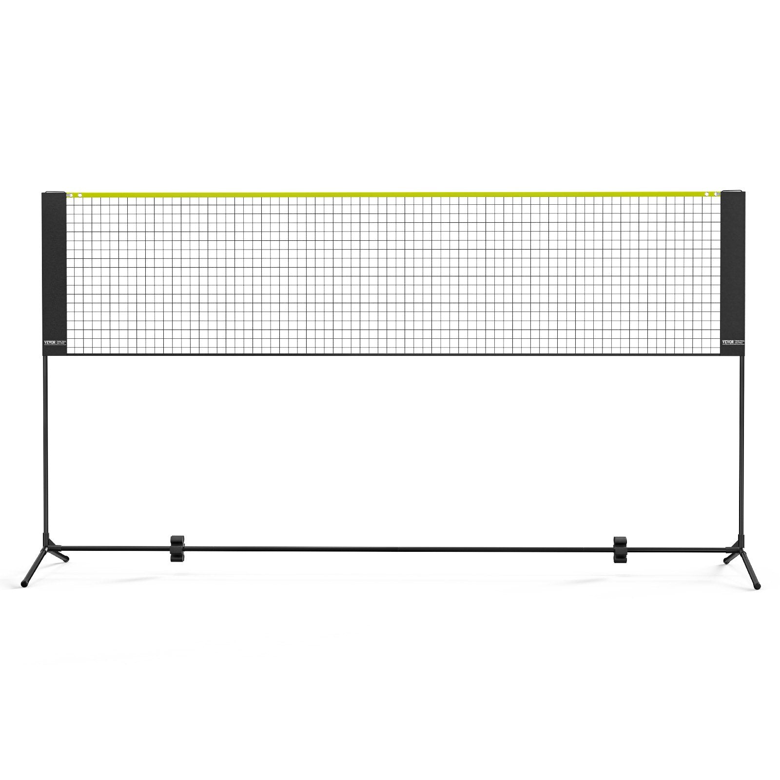 Outdoor Play Equipment: VEVOR Badminton Net, Height Adjustable Volleyball Net, 10ft Wide Foldable Pickleball Net, Portable Easy Setup Tennis Net Set with Poles, Stand and Carry Bag, for Kids Backyard Game Indoor Outdoor Use