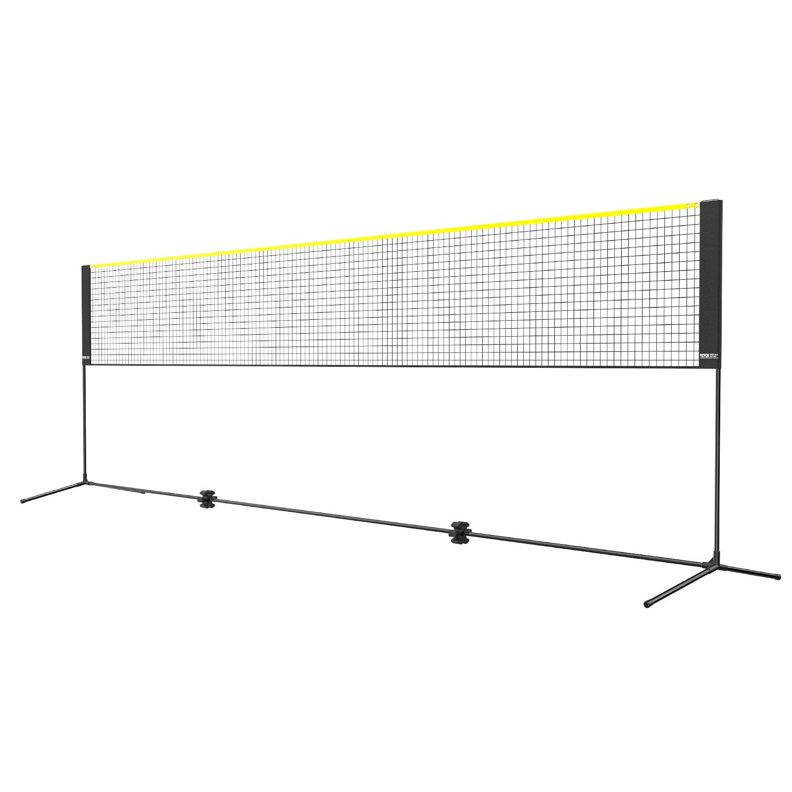 Outdoor Play Equipment: VEVOR Badminton Net, Height Adjustable Volleyball Net, 17ft Wide Foldable Pickleball Net, Portable Easy Setup Tennis Net Set with Poles, Stand and Carry Bag, for Kids Backyard Game Indoor Outdoor Use