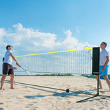 Outdoor Play Equipment: VEVOR 20ft Badminton Net Set Outdoor Portable Volleyball Pickleball Tennis Net