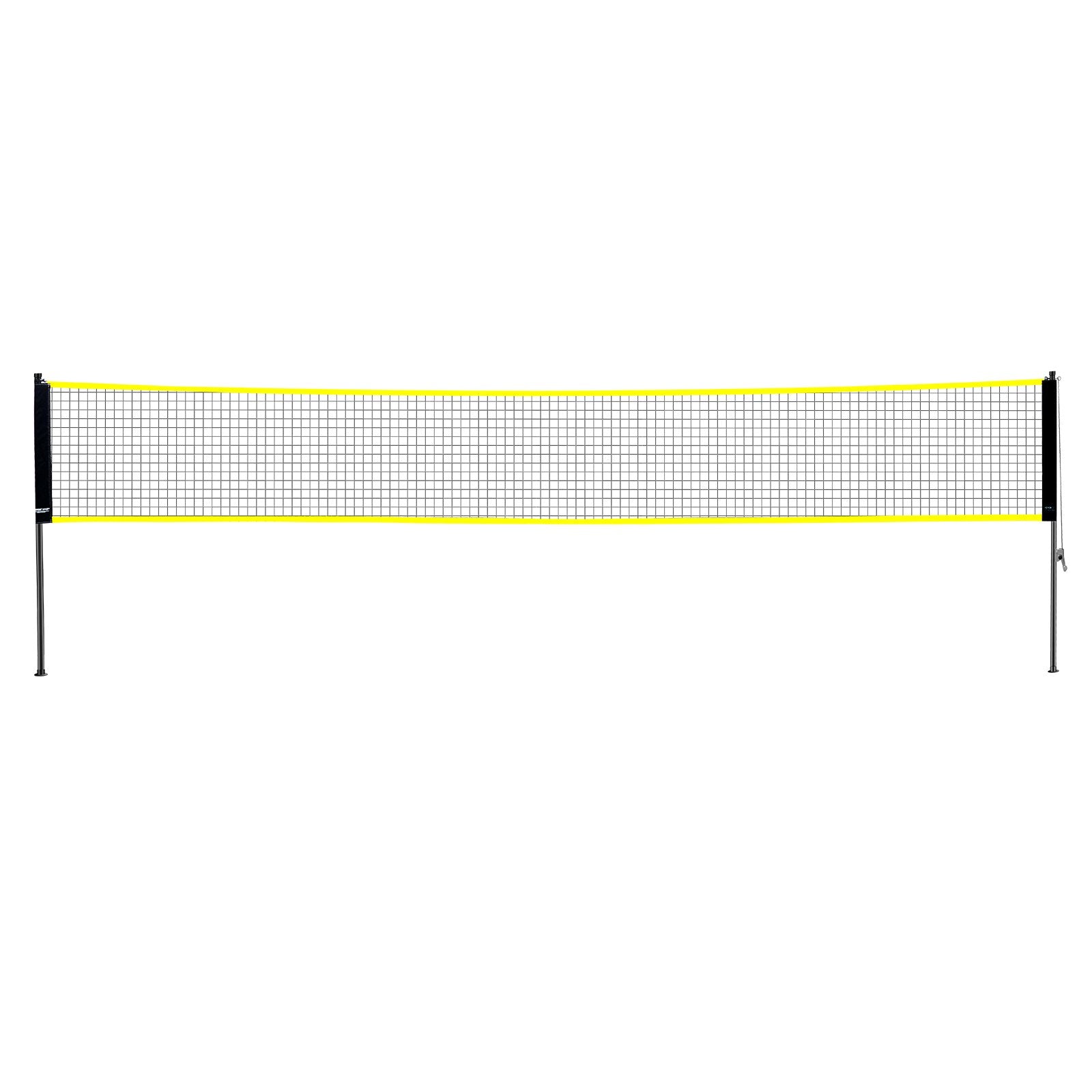 Tennis: VEVOR Badminton Net Set, Outdoor Backyard Beach Park Badminton Net, Portable Badminton Equipment Set, Adults Kids Badminton Net with Poles, Carrying Bag, 4 Iron Rackets, and 3 Nylon Shuttlecocks
