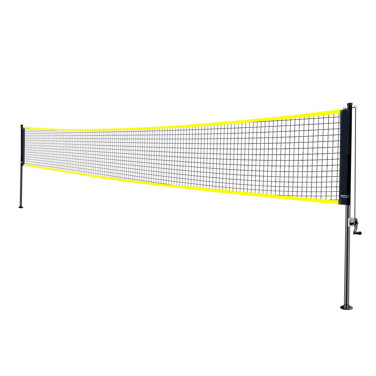 Tennis: VEVOR Badminton Net Set, Outdoor Backyard Beach Park Badminton Net, Portable Badminton Equipment Set, Adults Kids Badminton Net with Poles, Carrying Bag, 4 Iron Rackets, and 3 Nylon Shuttlecocks