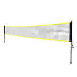Tennis: VEVOR Badminton Net Set, Outdoor Backyard Beach Park Badminton Net, Portable Badminton Equipment Set, Adults Kids Badminton Net with Poles, Carrying Bag, 4 Iron Rackets, and 3 Nylon Shuttlecocks