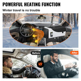 Fuel & Exhaust: VEVOR 5KW Diesel Air Heater 10L Tank Diesel Heater 12V Diesel Parking Heater Muffler with LCD Thermostat and Remote Control for RV Bus Trailer Motor-home and Boats