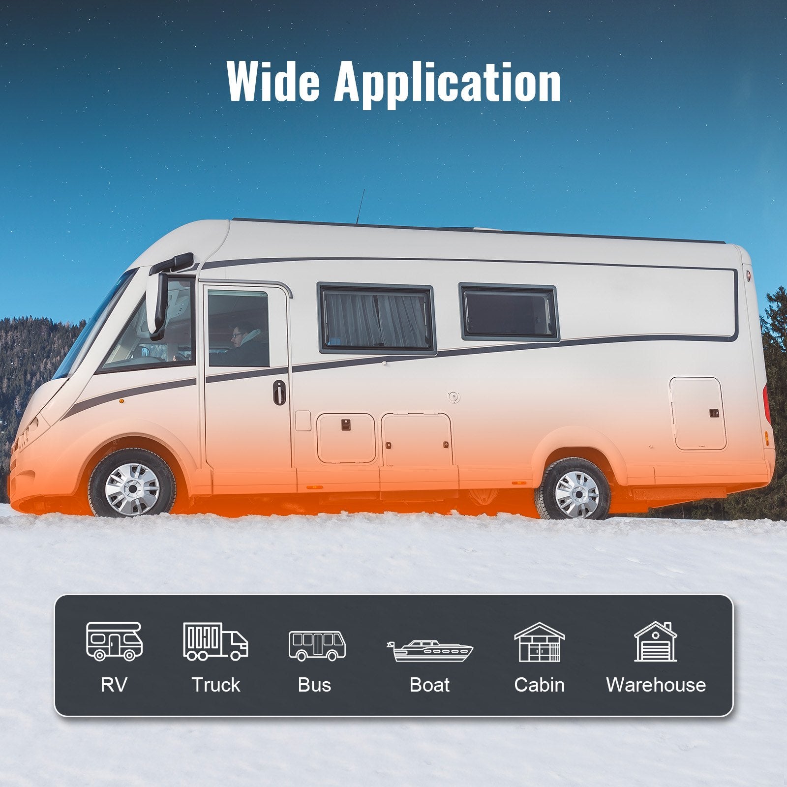 Automotive Repair & Speciality Tools: VEVOR Bluetooth App Control Diesel Air Heater, 12V 2KW Diesel Heater with Automatic Altitude Adjustment, Remote Control and LCD, Diesel Parking Heater for RV Trailer Camper Van Boat And Indoors