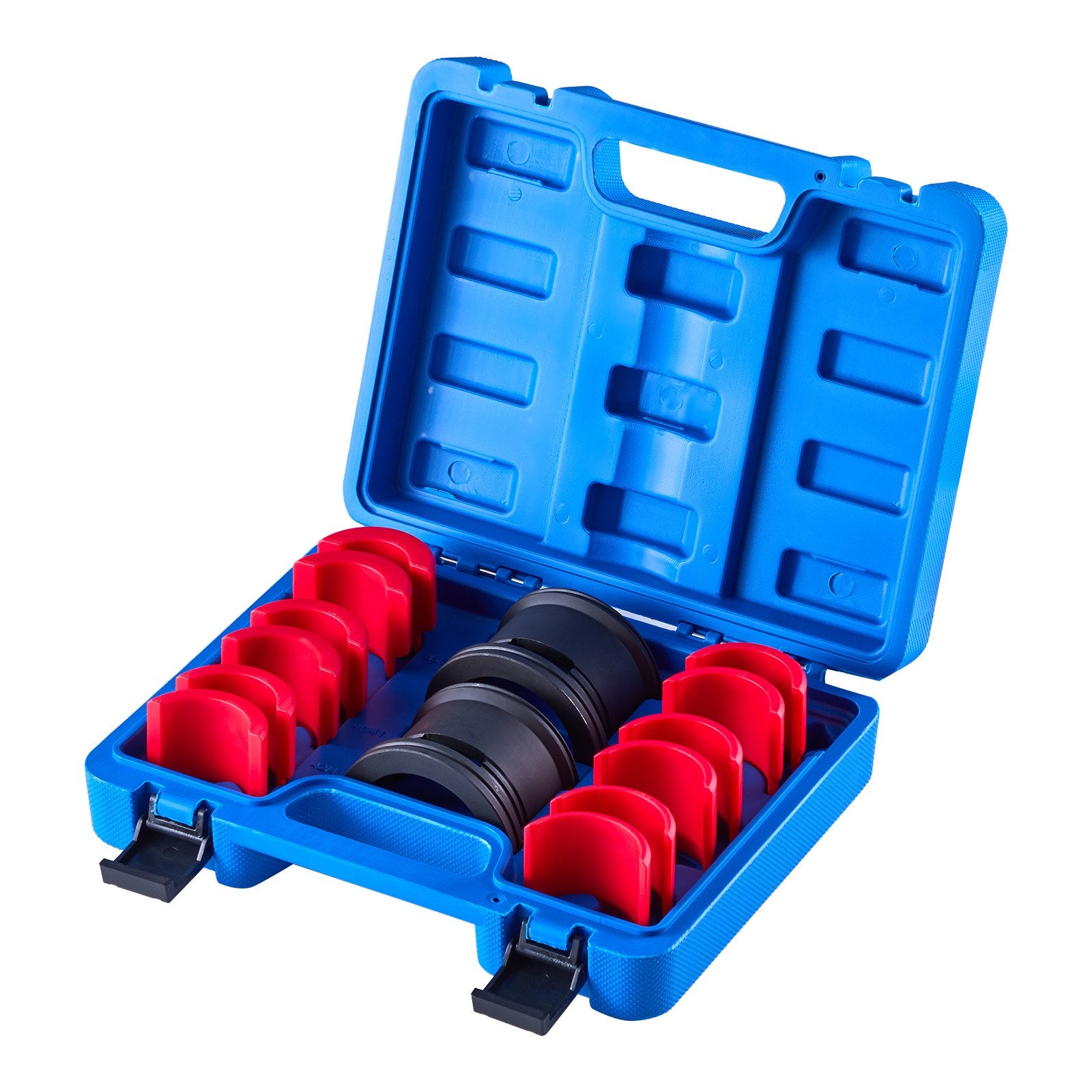 Work Benches: VEVOR Bearing Press Kit, 14 Pcs, Bearing Race and Seal Driver Set with Bushings and Adapters, Bushing Driver Tool Set, Heavy Duty Carbon Steel Seal Removal Installation Tool Kit with Storage Case
