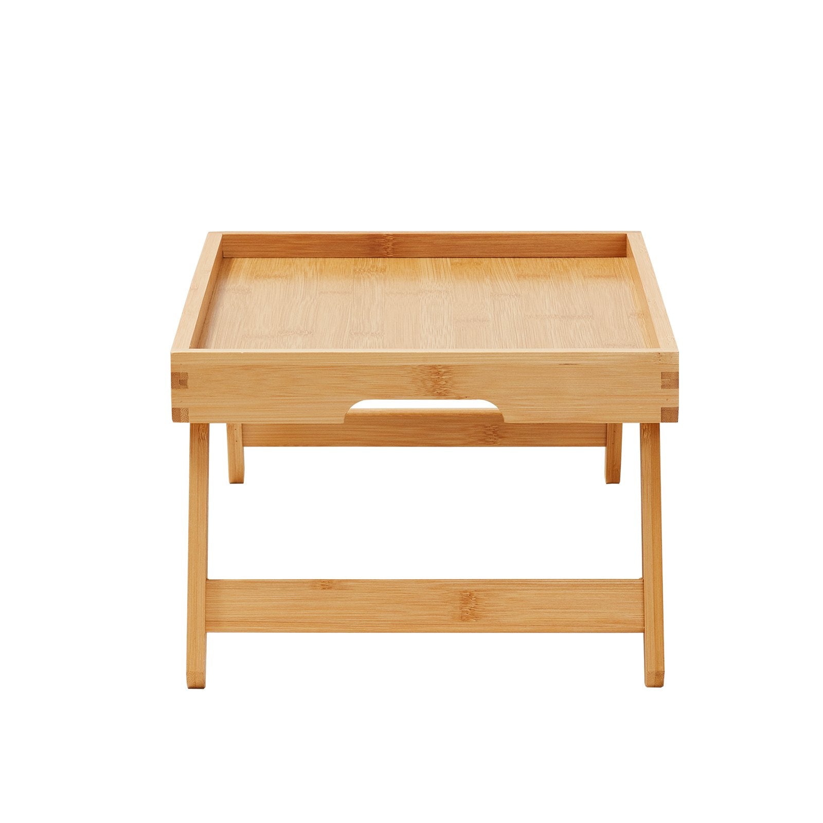 Calendars, Organisers & Planners: VEVOR Bed Tray Table with Foldable Legs, Bamboo Breakfast Tray for Sofa, Bed, Eating, Snacking, and Working, Folding Serving Laptop Desk Tray, Portable Food Snack Platter for Picnic, 40x28 cm