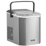 Fish Food: VEVOR Portable Countertop Ice Maker 26Lbs/24H Self-Cleaning with Scoop Basket
