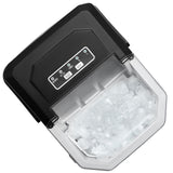 Fish Food: VEVOR Portable Countertop Ice Maker 26Lbs/24H Self-Cleaning with Scoop Basket