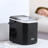 Fish Food: VEVOR Portable Countertop Ice Maker 26Lbs/24H Self-Cleaning with Scoop Basket