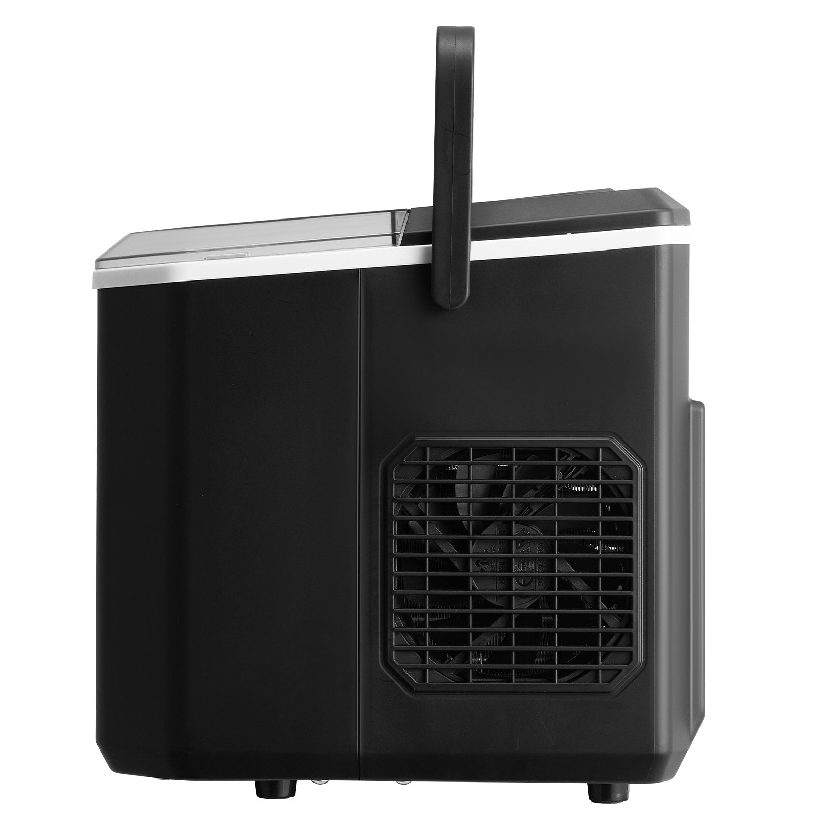 Fish Food: VEVOR Portable Countertop Ice Maker 26Lbs/24H Self-Cleaning with Scoop Basket