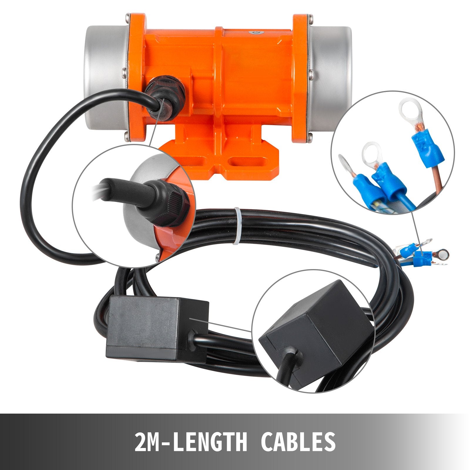 Activity Toys: Vevor Concrete Vibrator, Motor Vibrating Motor, 220V 40W Single Phase 3000rpm AC Motor