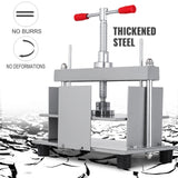 Speciality Appliances: VEVOR Manual Paper Press Machine, 12x8.6 inch for A4 Sized Papers Flatting Machine, 10cm Thickness Steel Frame Manual Flat Paper Press Machine, Papermaking Book Press