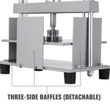Speciality Appliances: VEVOR Manual Paper Press Machine, 12x8.6 inch for A4 Sized Papers Flatting Machine, 10cm Thickness Steel Frame Manual Flat Paper Press Machine, Papermaking Book Press