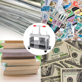 Speciality Appliances: VEVOR Manual Paper Press Machine, 12x8.6 inch for A4 Sized Papers Flatting Machine, 10cm Thickness Steel Frame Manual Flat Paper Press Machine, Papermaking Book Press