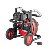 Farm Equipment: VEVOR Drain Cleaner Machine Electric Drain Auger 100FT x 3/8 In Auto Feed