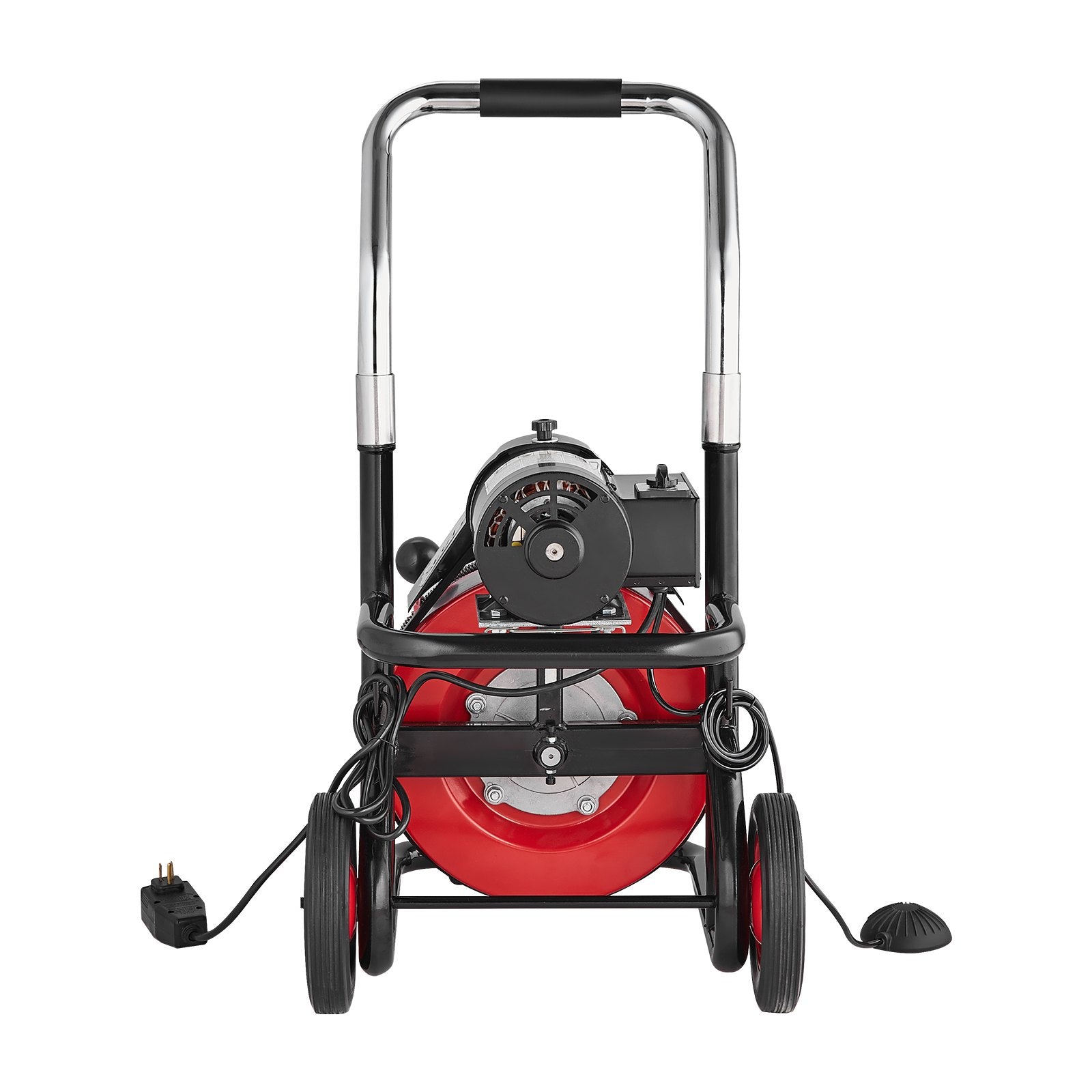 Farm Equipment: VEVOR Drain Cleaner Machine Electric Drain Auger 100FT x 3/8 In Auto Feed
