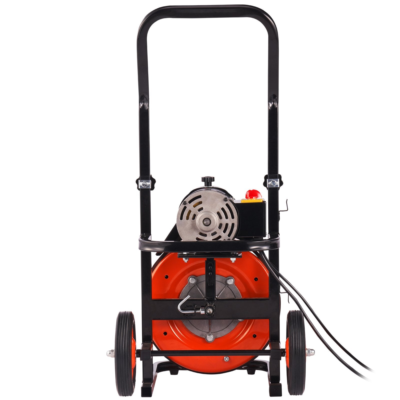 Automotive Repair & Speciality Tools: VEVOR 100FT x 1/2Inch Drain Cleaner Machine Sewer Auger Auto Feed with 4 Cutter & Air-Activated Foot Switch for 2" to 4" Pipes