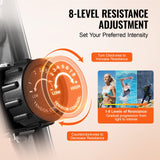 Exercise Bikes: VEVOR Folding Exercise Bike, Foldable Fitness Stationary Bike, Adjustable Magnetic Resistance Stationary Bike, Upright Indoor Cycling Bike for Home Gym Workout, Comfortable Seat Cushion, LCD Monitor