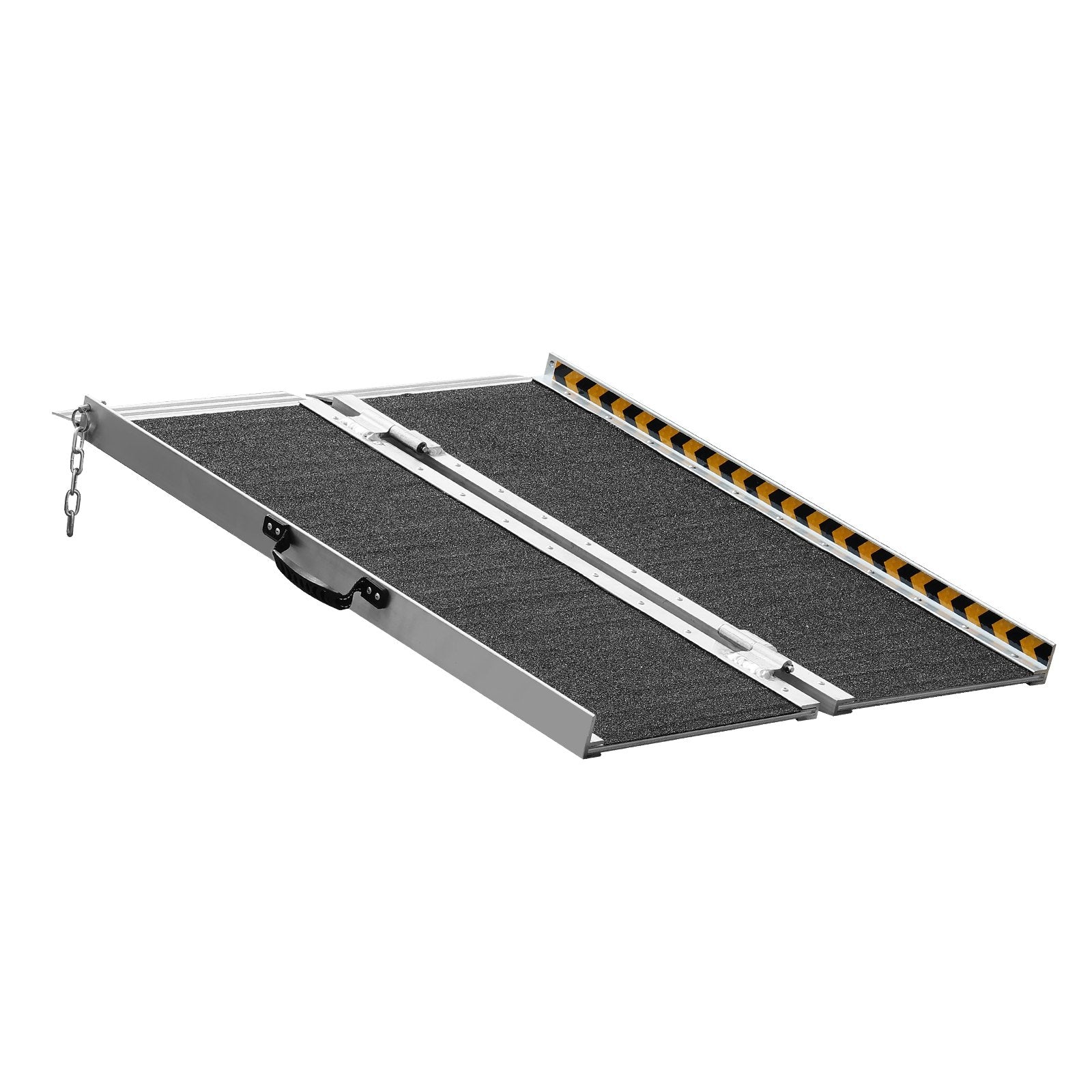 Mobility & Accessibility: VEVOR Portable Wheelchair Ramp 2FT, Non-Slip Aluminum Folding Handicap Ramp, Door Threshold Ramps for Wheelchair for Home,Wheel Chair Ramp Steps, Cars, Scooter, Cart, Curbs, Stairs