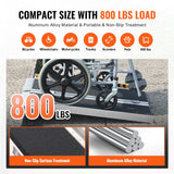 Mobility & Accessibility: VEVOR Portable Wheelchair Ramp 2FT, Non-Slip Aluminum Folding Handicap Ramp, Door Threshold Ramps for Wheelchair for Home,Wheel Chair Ramp Steps, Cars, Scooter, Cart, Curbs, Stairs