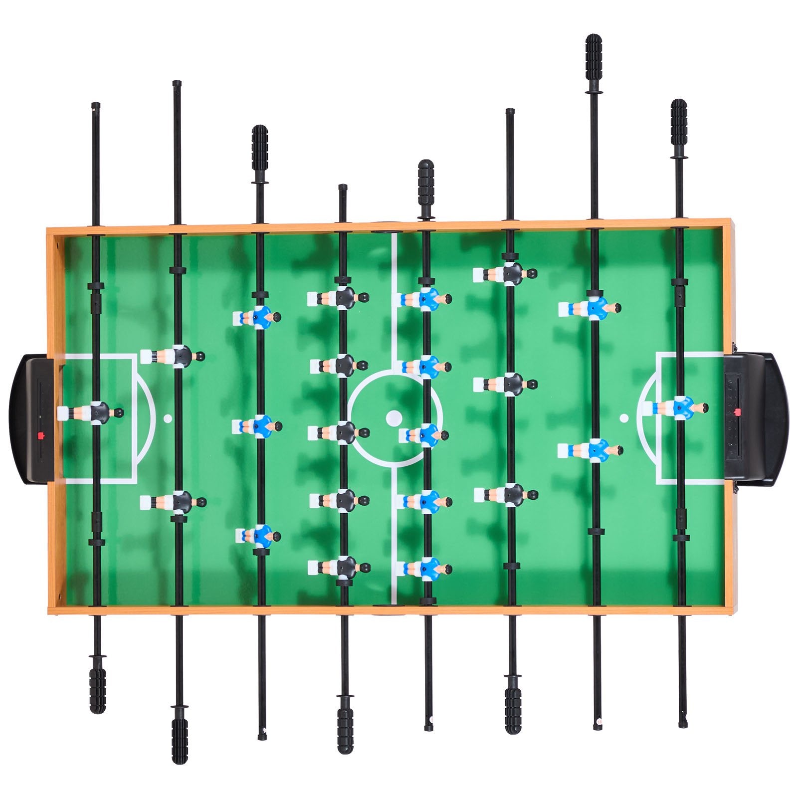 Basketball & Basketball Accessories: VEVOR Folding Foosball Table, 106 cm Standard Size Table, Indoor Full Size Foosball Tables for Home, Family, and Game Room, Durable Soccer Set, Includes 2 Balls