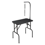 Dog Grooming Supplies: VEVOR Pet Grooming Table Arm with Clamp, 808 x 460 mm Dog Grooming Station, Foldable Pets Grooming Stand for Medium and Small Dogs, Free No Sit Haunch Holder with Grooming Loop, Bearing 99.8kg