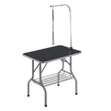 Dog Grooming Supplies: VEVOR Pet Grooming Table Arm with Clamp, 915 x 610mm Dog Grooming Station, Foldable Pets Grooming Stand for Medium and Small Dogs, Free No Sit Haunch Holder with Grooming Loop, Bearing 149.7kg