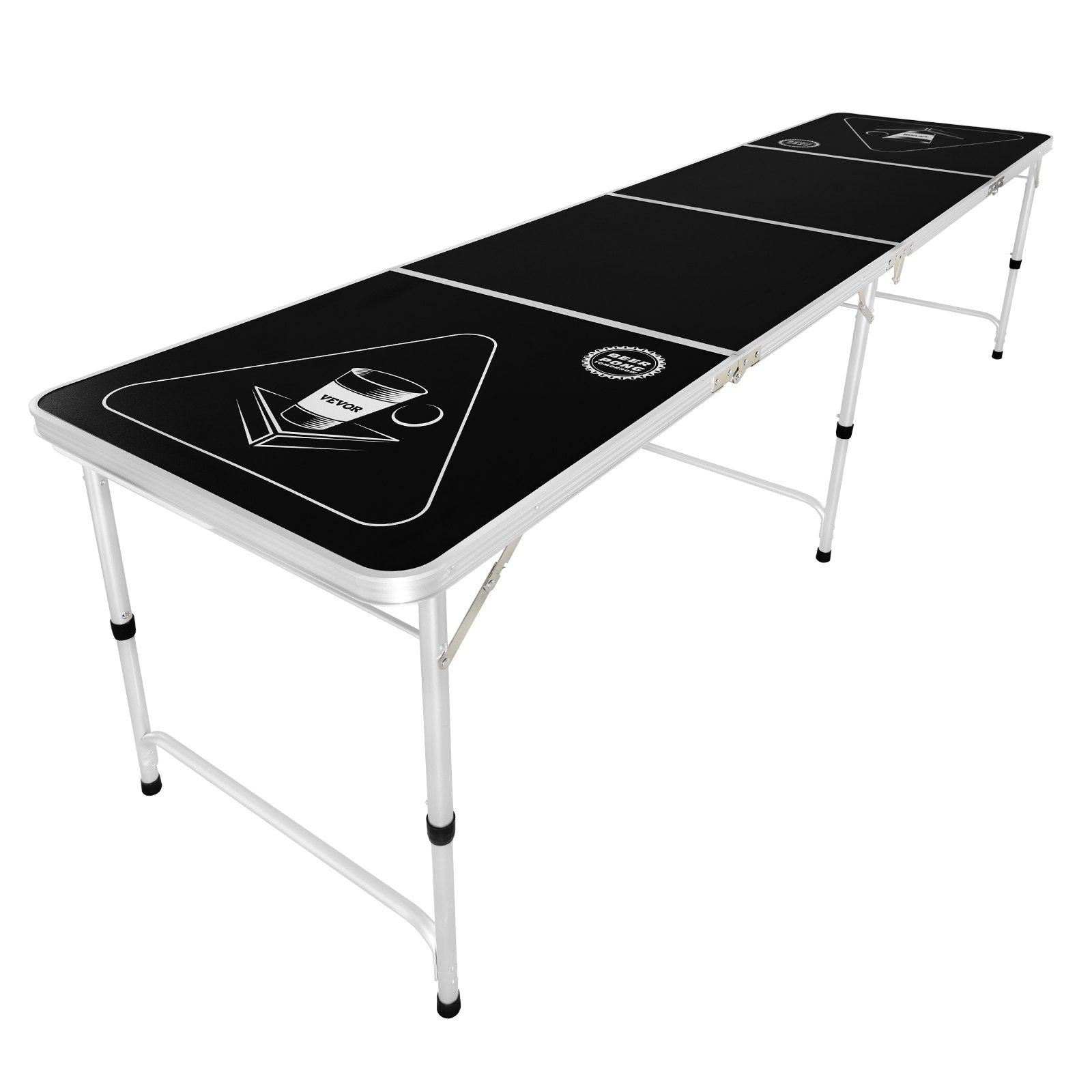 Board Games: VEVOR 2.4 m Folding Beer Pong Tailgate Table Party Drinking Game Carrying Handle