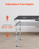 Board Games: VEVOR 2.4 m Folding Beer Pong Tailgate Table Party Drinking Game Carrying Handle