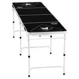 Board Games: VEVOR 2.4 m Folding Beer Pong Tailgate Table Party Drinking Game Carrying Handle