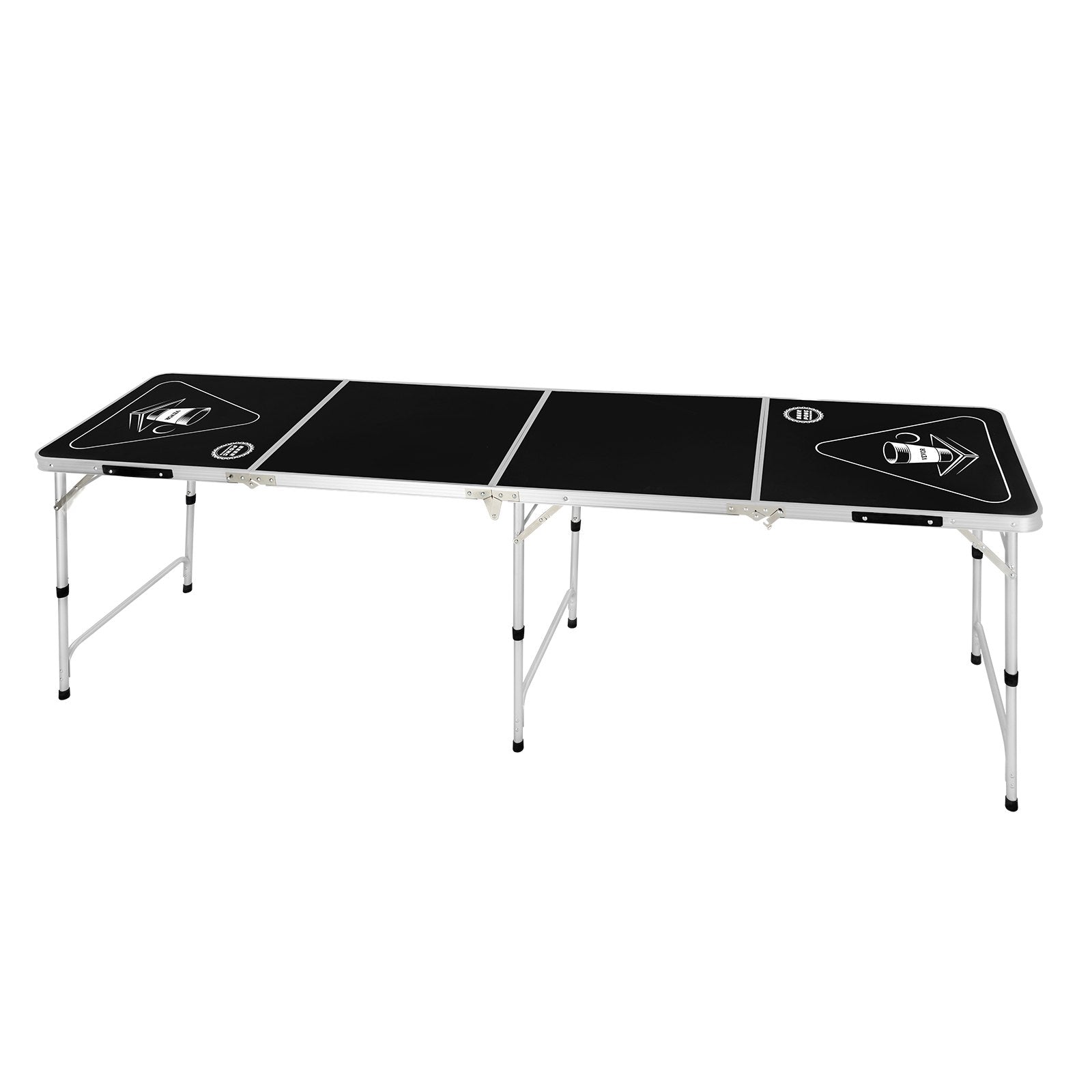 Board Games: VEVOR 2.4 m Folding Beer Pong Tailgate Table Party Drinking Game Carrying Handle
