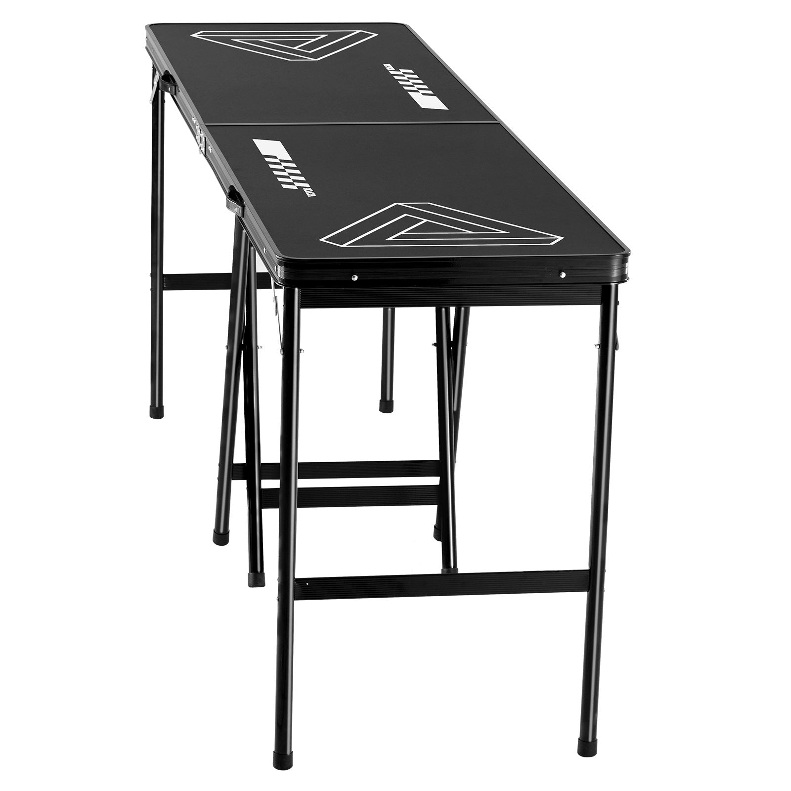 Board Games: VEVOR 2.4 m Folding Beer Pong Tailgate Table Party Drinking Game Carrying Handle