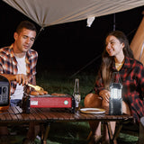 Camping Lights & Lanterns: VEVOR LED Camping Lanterns Collapsible Battery Powered Flashlights Set of 4